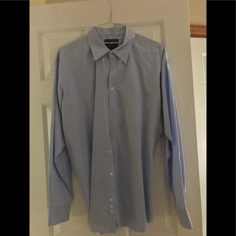 Fine pinstriped button down oxford